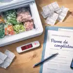 panne de courant congélateur assurance dossier tickets