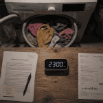 à quelle heure peut on faire tourner une machine à laver buanderie soirée