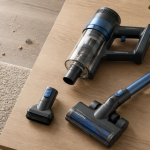 avis aspirateur sans fil accessoires sur table