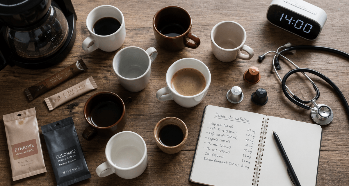boire 8 cafe par jour tasses bureau