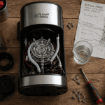 cafetière russell hobbs problème démontée sur établi