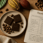chocolat noir bienfaits et mefaits sur table