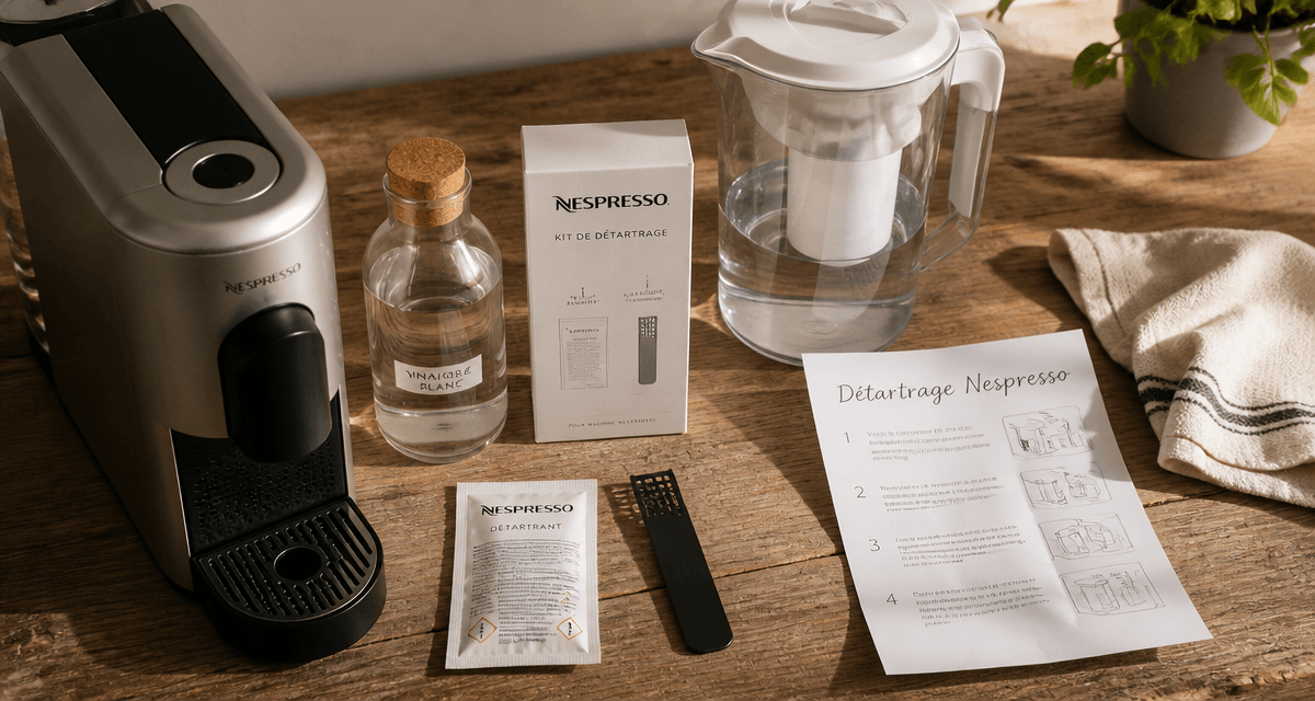 détartrage nespresso vinaigre blanc avis sur plan de travail