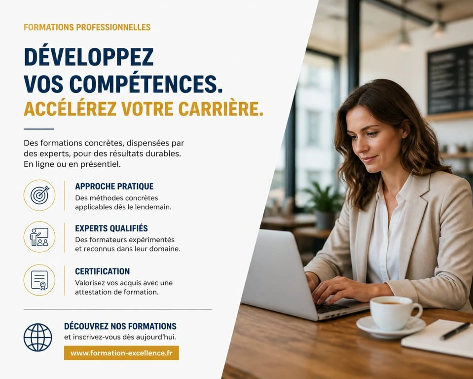 Télétravailleur installé dans un café avec son ordinateur pour une session de travail efficace