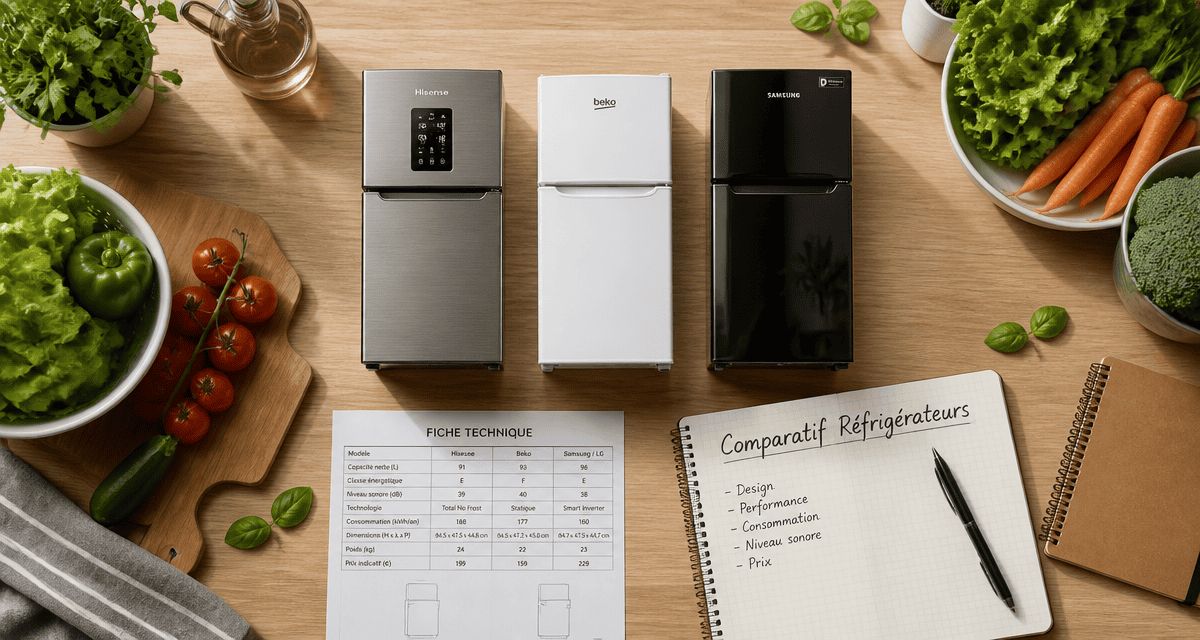 marque hisense réfrigérateur avis vue d'ensemble
