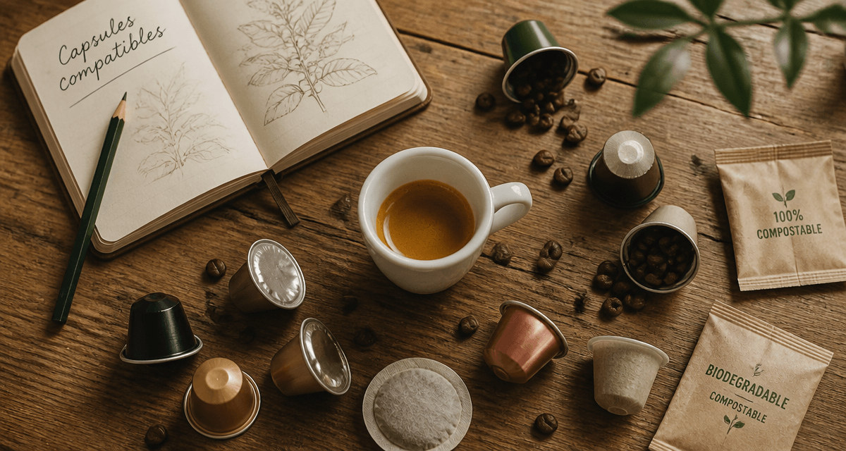 meilleures capsules compatibles nespresso sur table