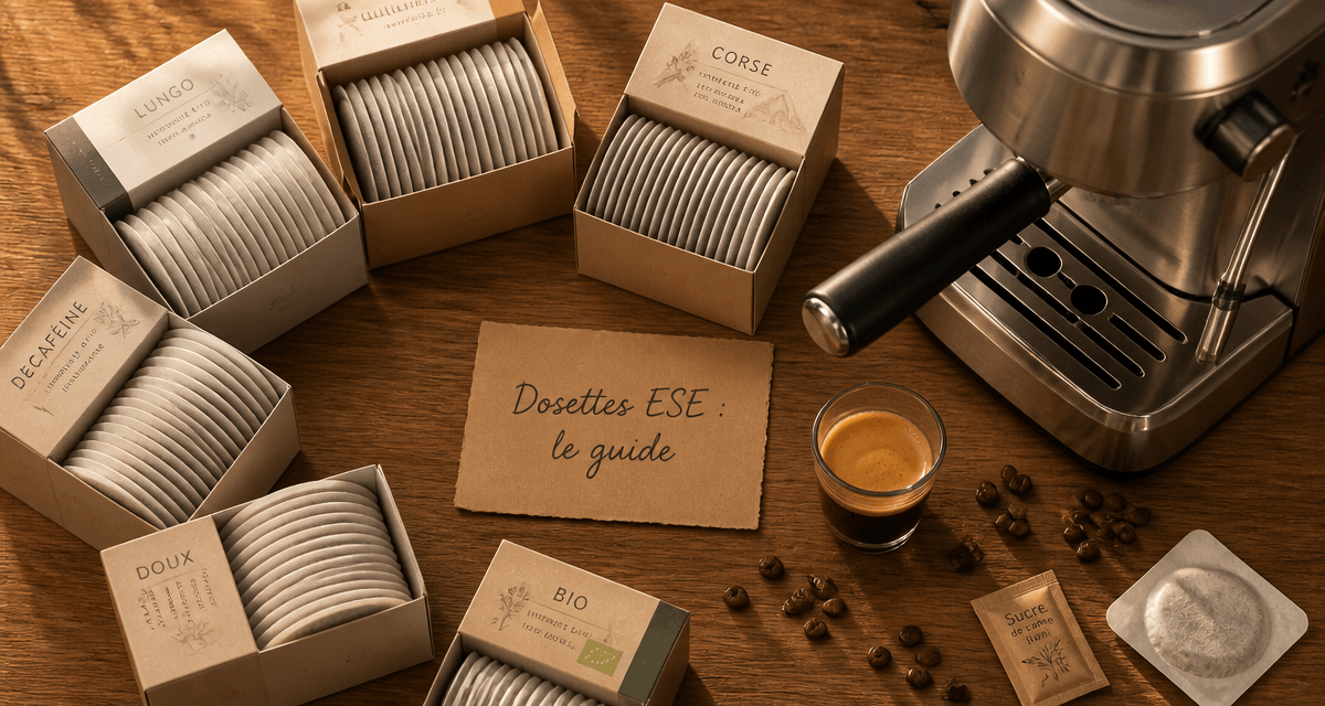 où trouver des dosettes ese en grande surface sur un plan de travail
