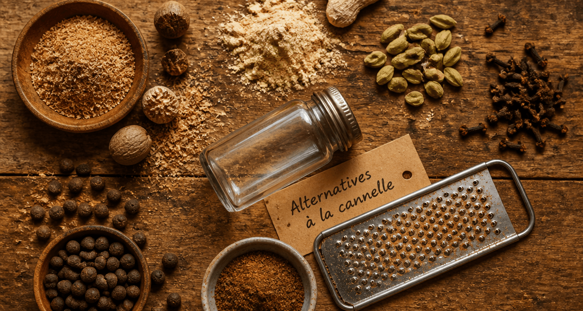 Par quoi remplacer la cannelle vue épices alternatives