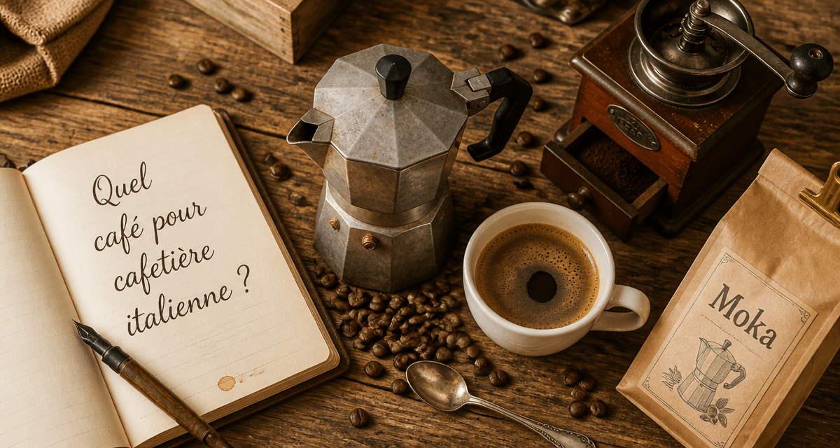 Quel café pour cafetière italienne moka grains café