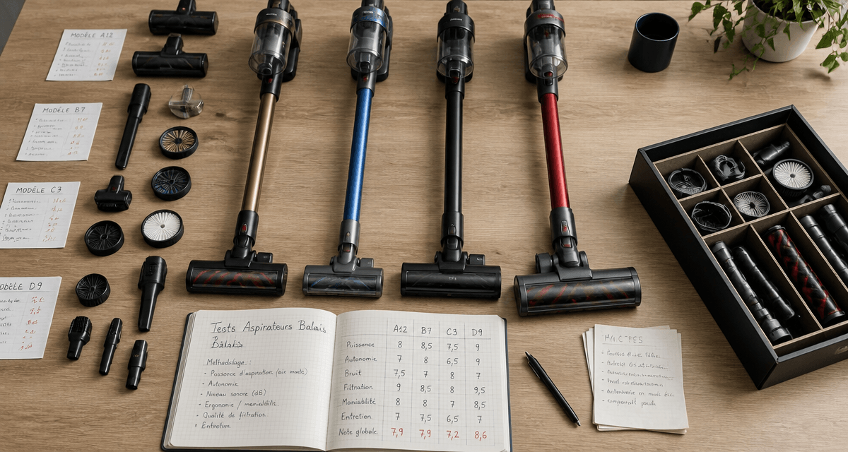 ufc que choisir aspirateur balai tests accessoires