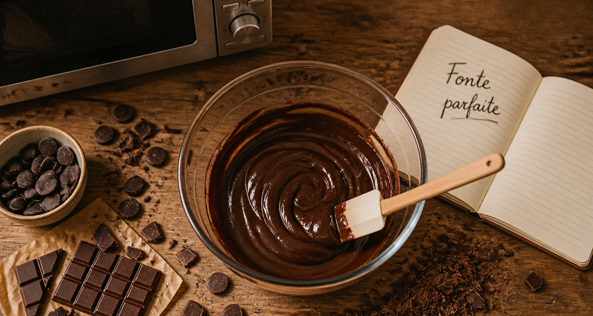 comment faire fondre du chocolat au micro ondes bol fondu