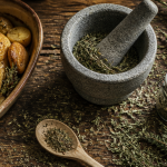 herbes de provence mortier poulet