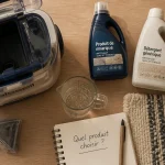 quel produit mettre dans une shampouineuse flacons et shampouineuse sur table