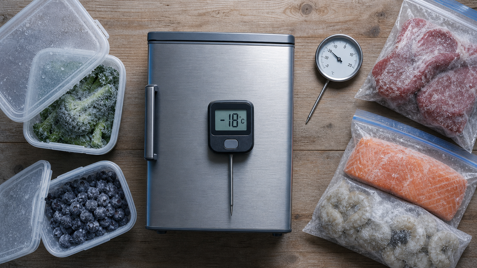 Quel température pour un congélateur : thermomètre -18°C