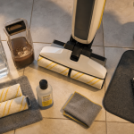 Aspirateur laveur Kärcher avis : autonomie 45 min, rouleaux et pannes à surveiller