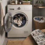 Avis lave linge sechant : gain de place, séchage plus long, linge partiellement sec