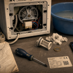 Code panne lave linge Whirlpool 6ème sens Fxx (erreur)