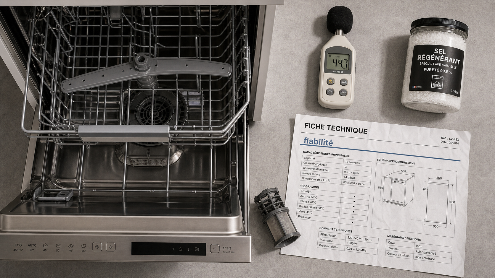 Lave vaisselle quelle marque : comparaison Bosch, Miele et Beko, fiabilité et silence