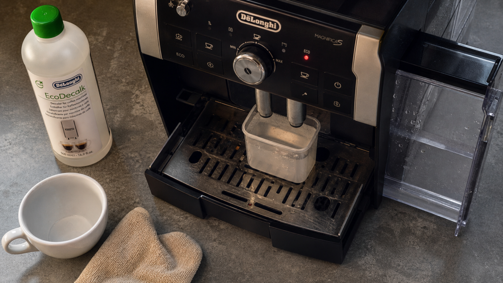 Machine à café delonghi problème voyant rouge fixe allumé
