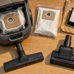 Meilleur aspirateur avec sac silencieux et puissant : sac et filtre HEPA