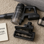 Meilleur aspirateur sans fil poils animaux avec mini-brosse motorisée et bac/HEPA à entretenir