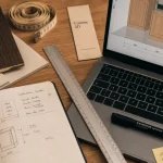 Conception cuisine logiciel : plan 3D en atelier