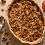 Dessert d automne : crumble pommes-poires chocolat