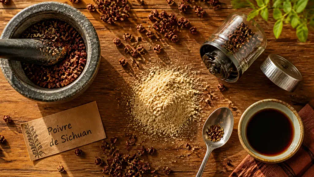 Poivre de Sichuan : la baie citronnée qui picote sans brûler