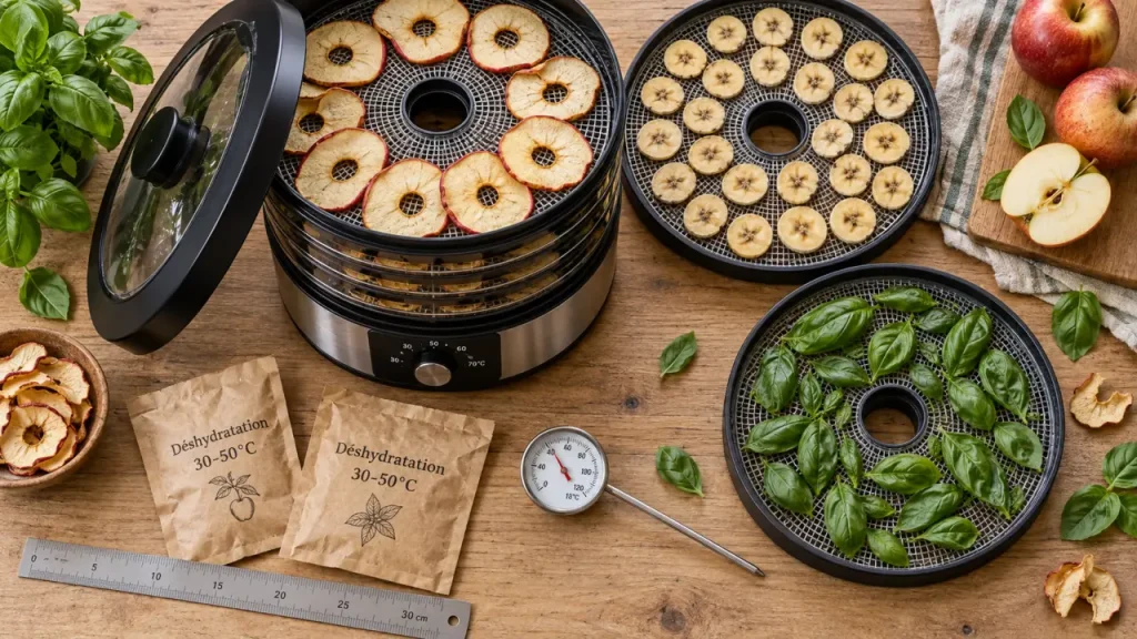 Déshydrateur alimentaire : 5, 6 ou 9 plateaux, quelle capacité choisir ?