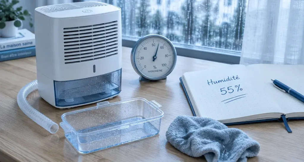Déshumidificateur d’air : 20 L/24 h, drainage ou silence, quel compromis choisir ?