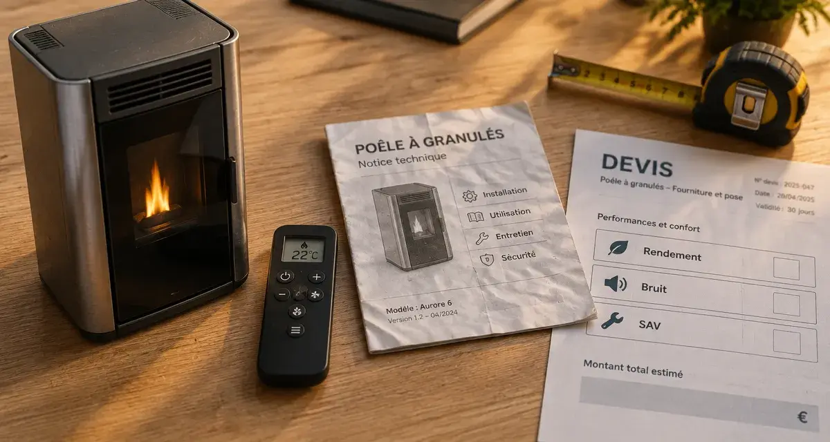 Meilleur marque pour poele a granule : comparatif et SAV